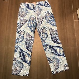 Lily Pulitzer shell Capri pants